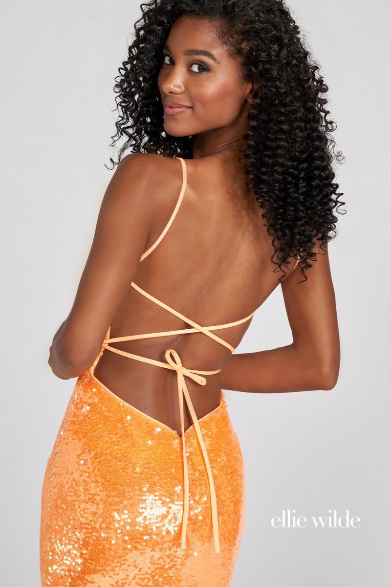 Ellie Wilde by Mon Cheri Dress EW122031 sold by Terry costa product image thumbnail 4