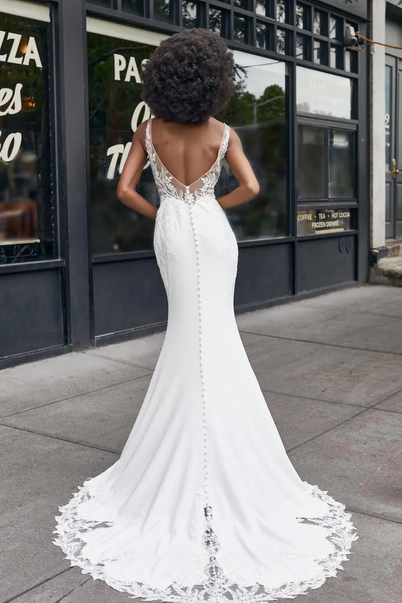 Madison James Bridal Dress MJ910 sold by Terry costa product image thumbnail 2