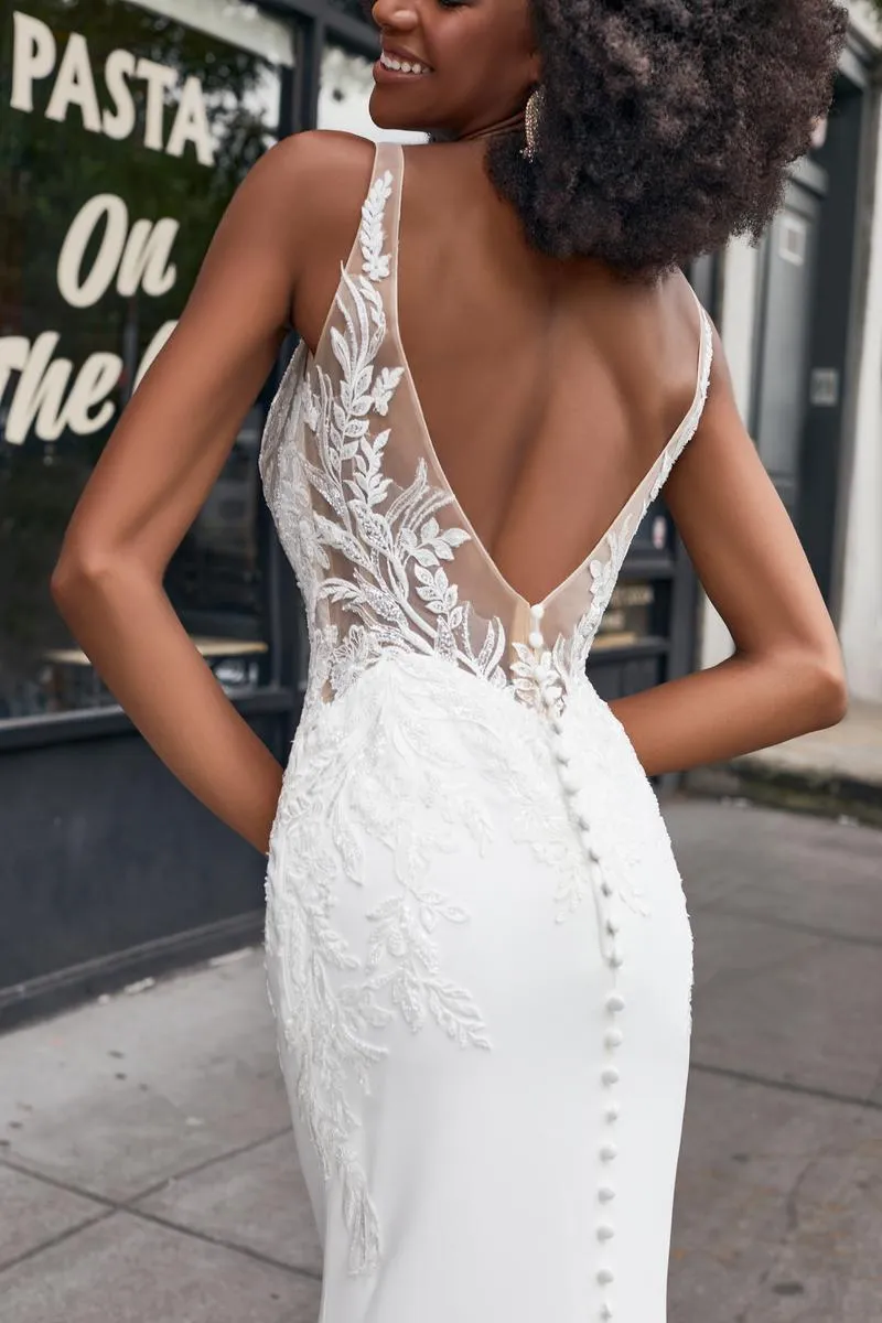 Madison James Bridal Dress MJ910 sold by Terry costa product image thumbnail 4