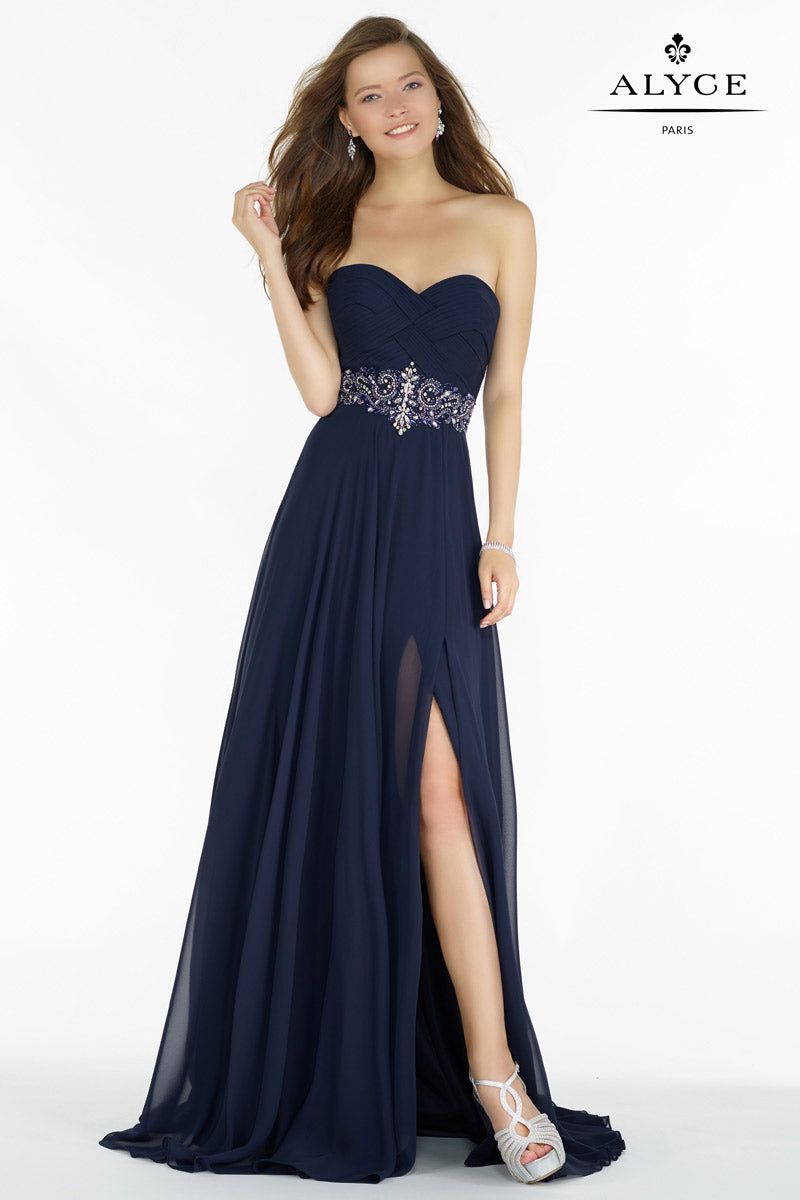 Alyce Prom Dress 6677 sold by Terry costa product image thumbnail 3