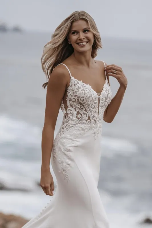 Allure Bridals Couture Dress C638L sold by Terry costa