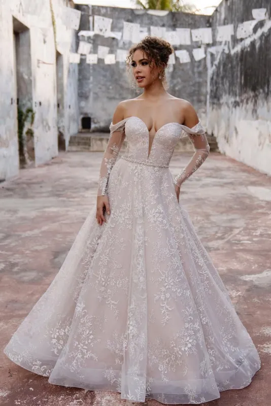 Allure Bridals Couture Dress C660SL sold by Terry costa