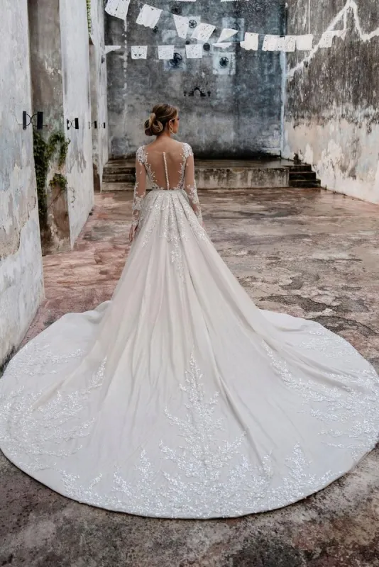 Allure Bridals Couture Dress C661T sold by Terry costa