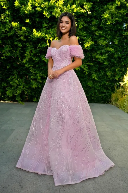 Portia and Scarlett Prom Dress PS24072 sold by Terry costa