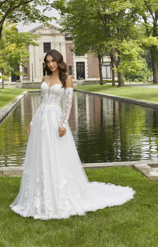 Morilee Bridal "Dominique" Wedding Dress 2425 made by Terry costa