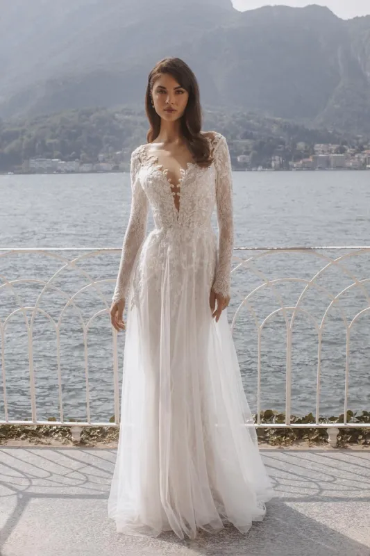 Abella by Allure Dress E415 sold by Terry costa