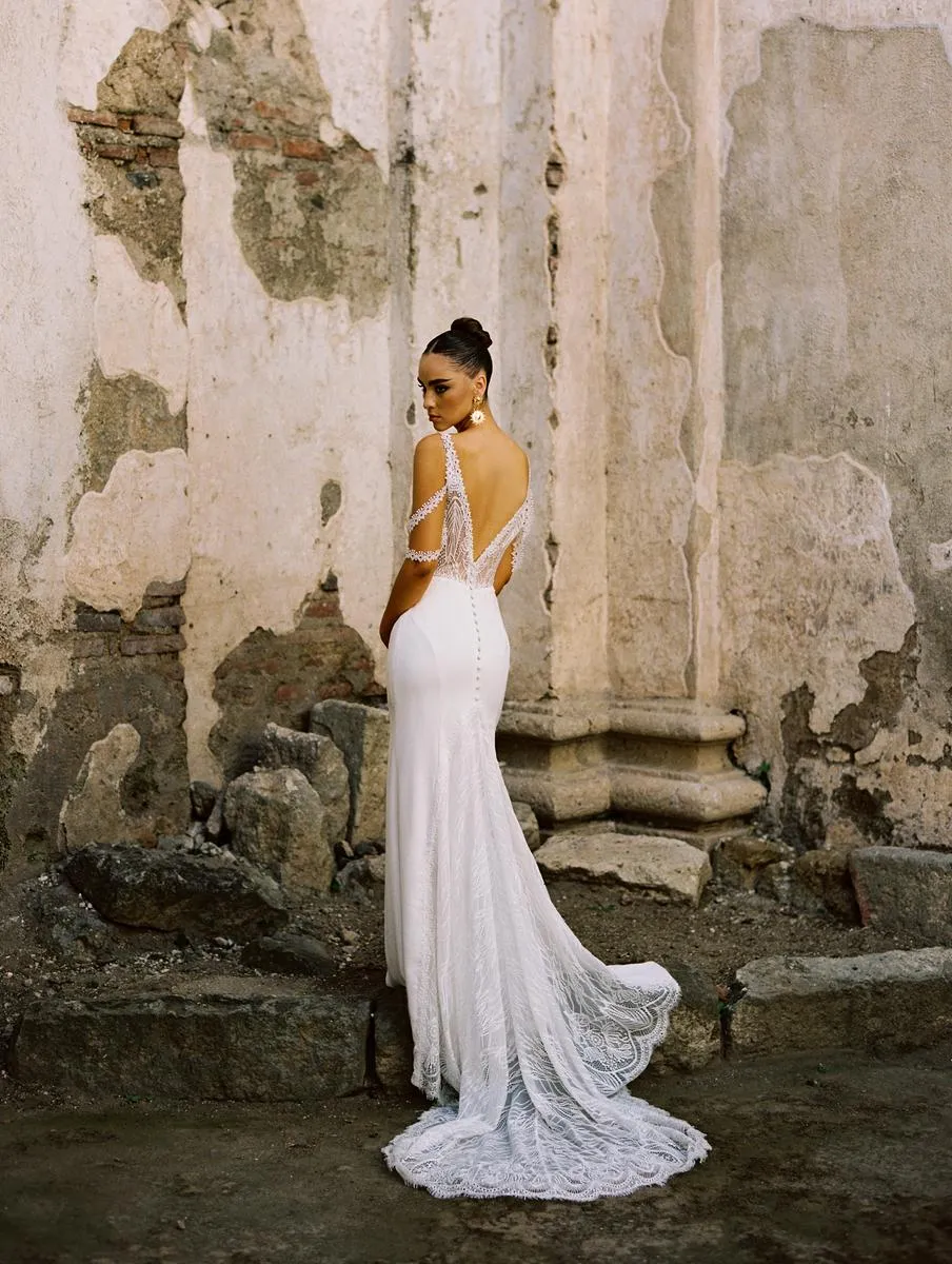 Wilderly Bride by Allure Dress F308 sold by Terry costa product image thumbnail 4