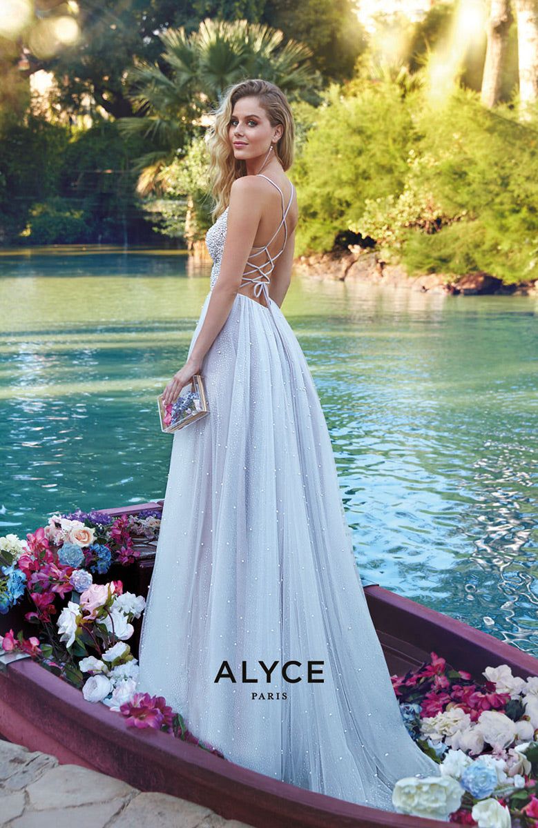Alyce Prom Dress 60902 sold by Terry costa product image thumbnail 3