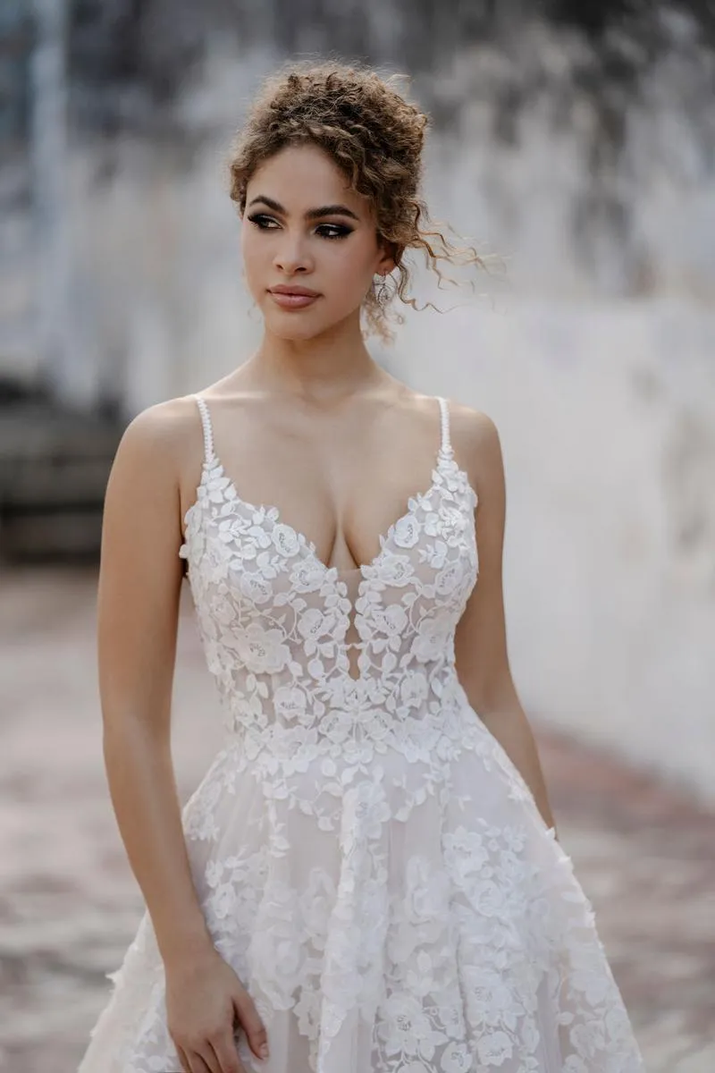 Allure Bridals Couture Dress C651 sold by Terry costa product image thumbnail 3