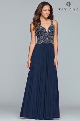 Faviana Dress 10017 sold by Terry costa