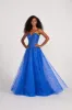 Ellie Wilde Strapless Corset Prom Dress EW34073 sold by Terry costa