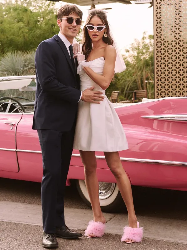 Rebecca Ingram "Ethelinda" Short Bridal Gown 24RS827 sold by Terry costa