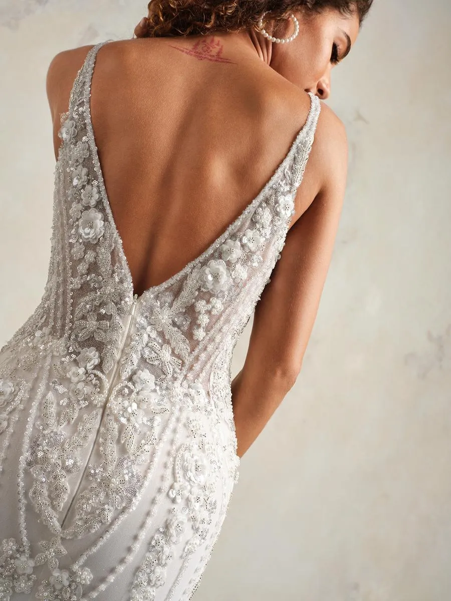 Maggie Sottero "Edie" Bridal Gown 24MK804 sold by Terry costa product image thumbnail 5