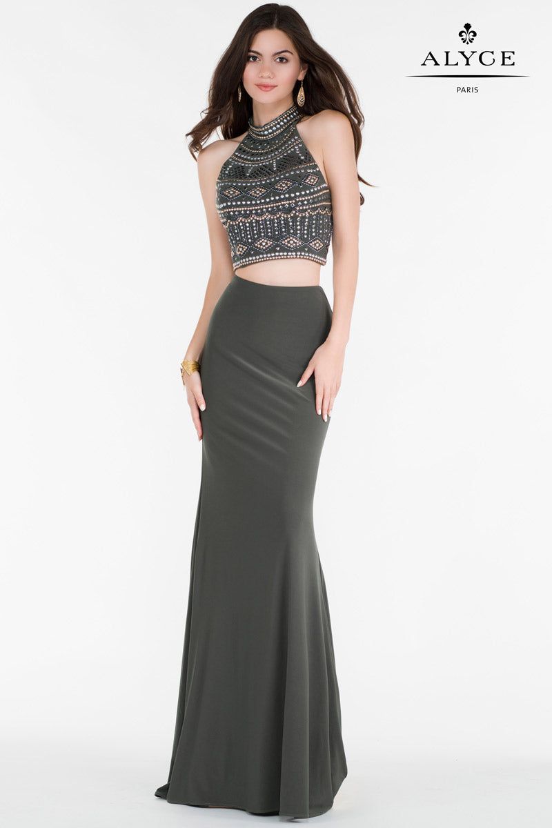 Alyce Prom Dress 6699 sold by Terry costa product image thumbnail 4