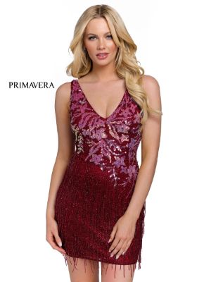 Primavera Couture Short Dress 3805 made by Primavera Couture