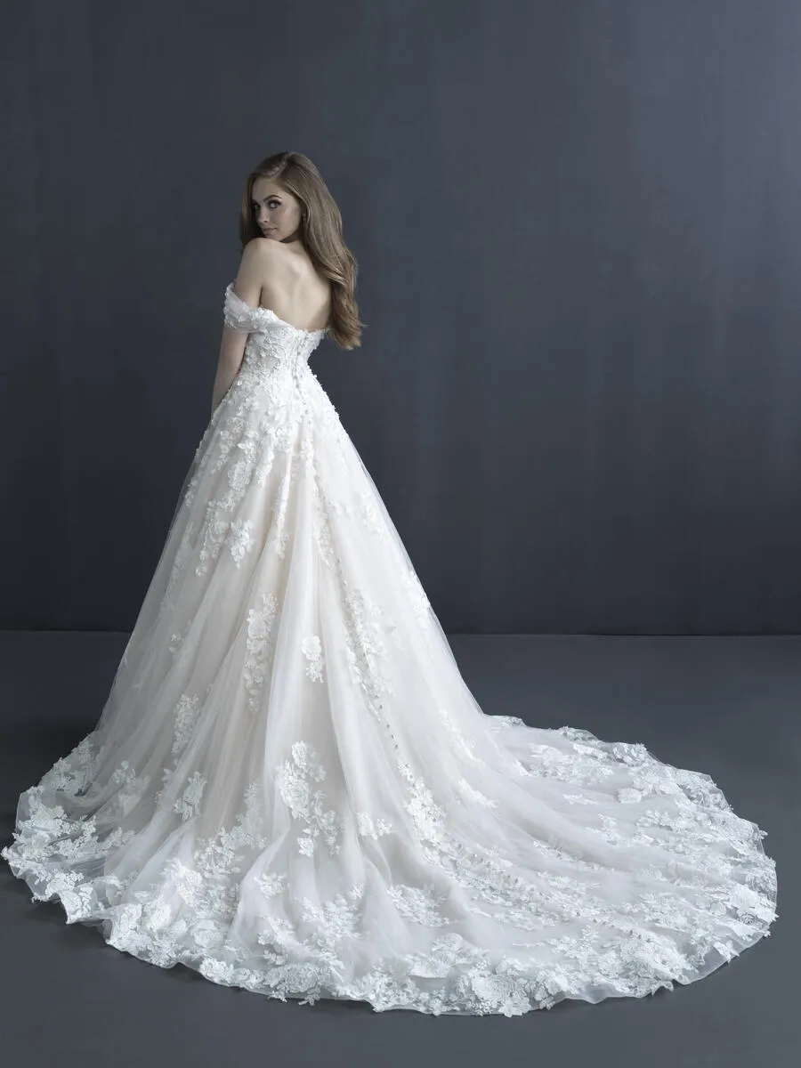 Allure Bridals Couture Dress C603L sold by Terry costa product image thumbnail 2