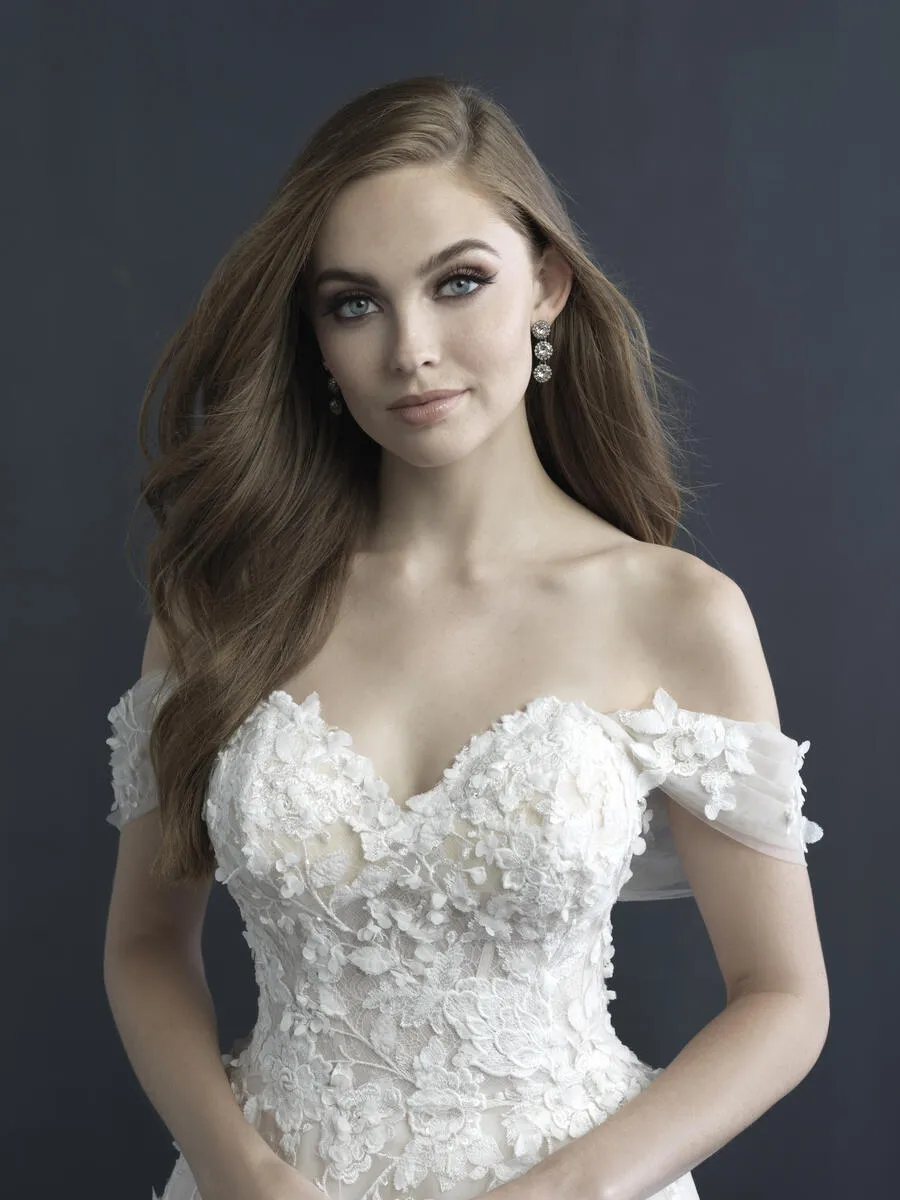 Allure Bridals Couture Dress C603L sold by Terry costa product image thumbnail 3