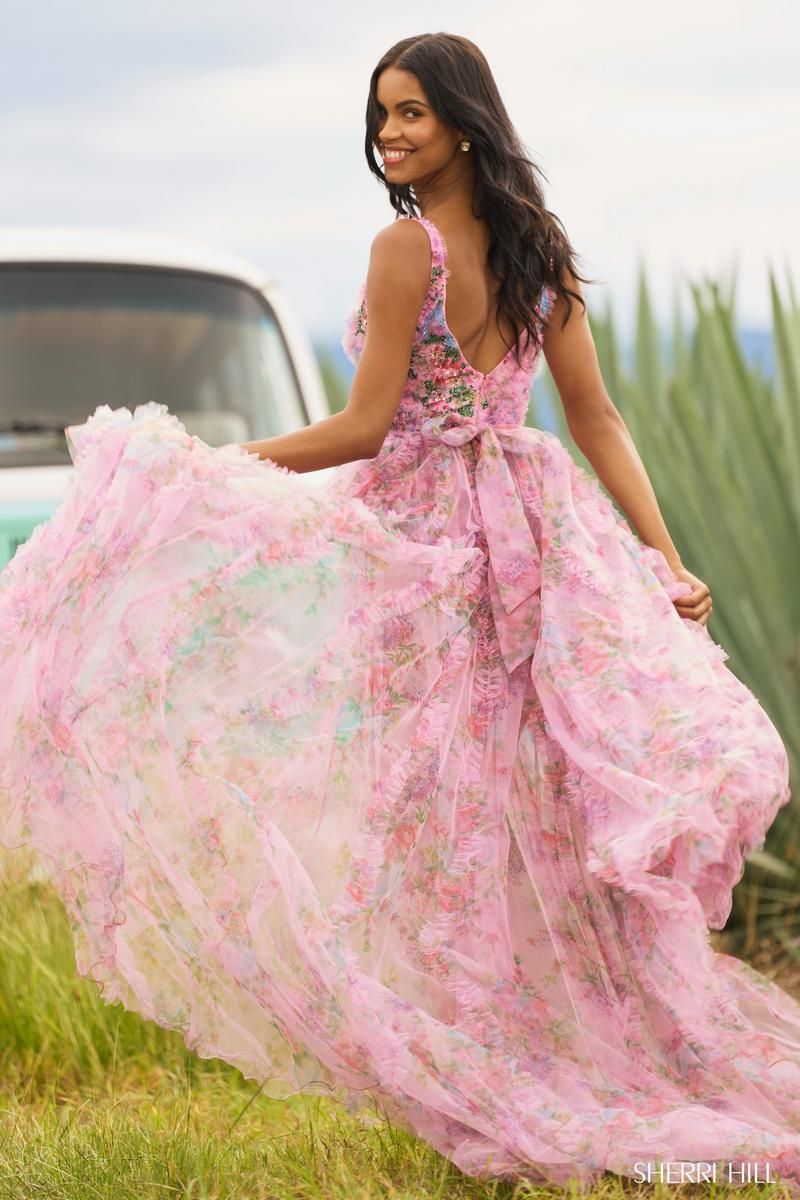 Sherri Hill Dress 55622 sold by Terry costa product image thumbnail 4