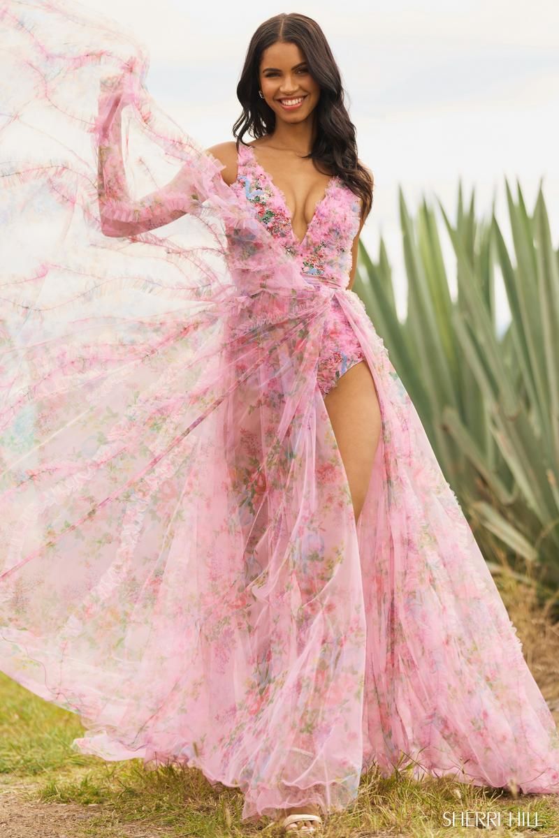 Sherri Hill Dress 55622 sold by Terry costa product image thumbnail 5