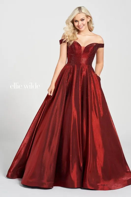 Ellie Wilde Long Prom Dress EW122106 sold by Terry costa
