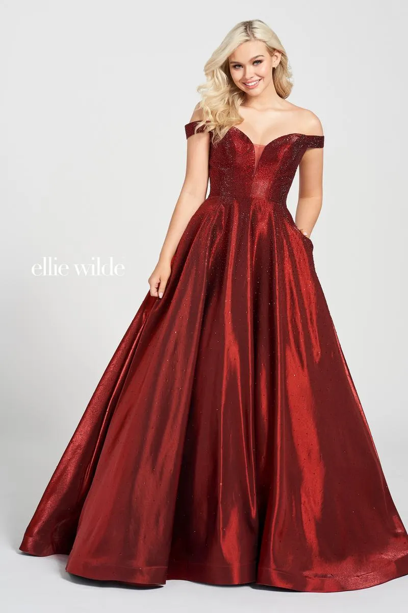 Ellie Wilde Long Prom Dress EW122106 sold by Terry costa