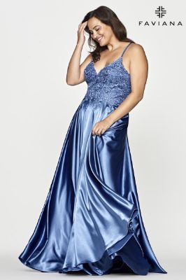 Faviana Plus Sizes Dress 9498 sold by Terry costa