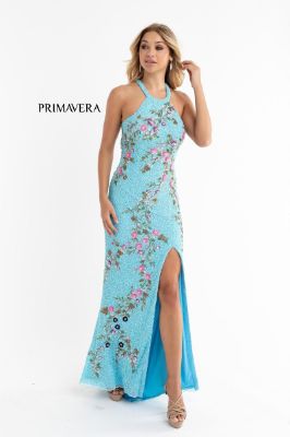 Primavera Couture Long Dress 3726 made by Primavera Couture