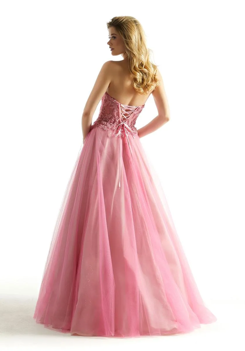 Morilee Strapless Ball Gown Prom Dress 49086 sold by Terry costa product image thumbnail 2