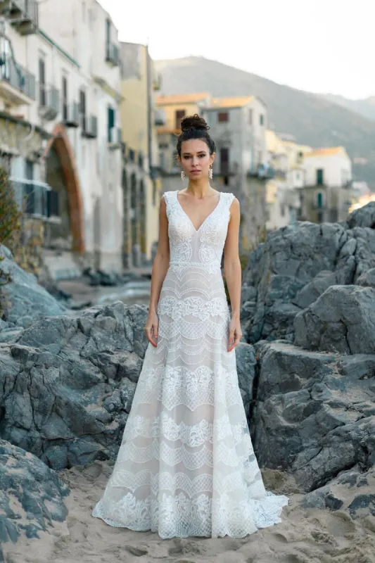Wilderly Bride by Allure Dress F215 sold by Terry costa