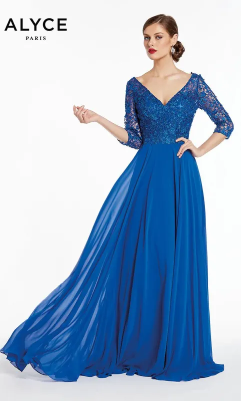 Alyce Black Label Dress 27312 made by Terry costa