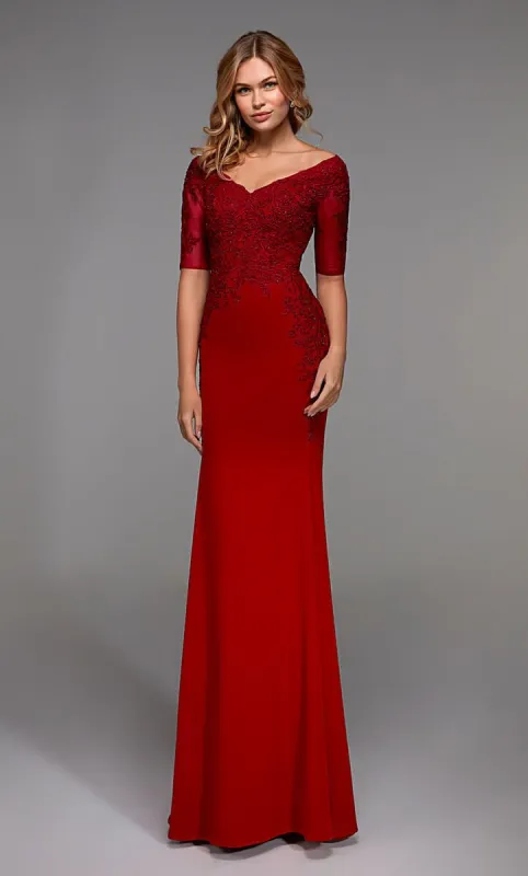 Alyce Black Label Dress 27519 made by Terry costa