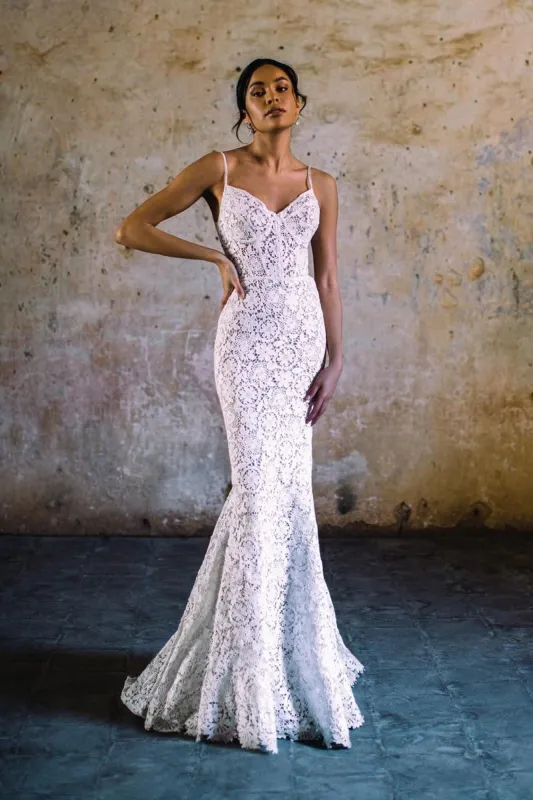 Wilderly Bride by Allure Dress F300L made by Terry costa