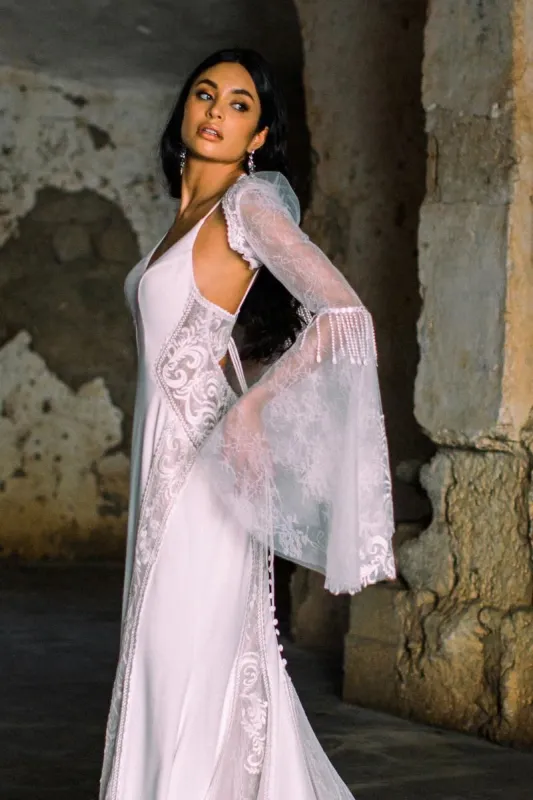 Wilderly Bride by Allure Dress F307J made by Terry costa