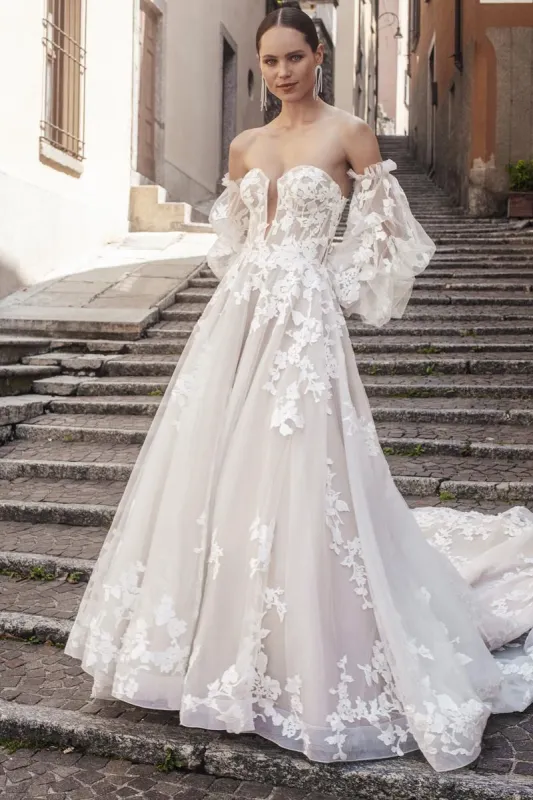 Madison James Bridal  Dress MJ1005L sold by Terry costa