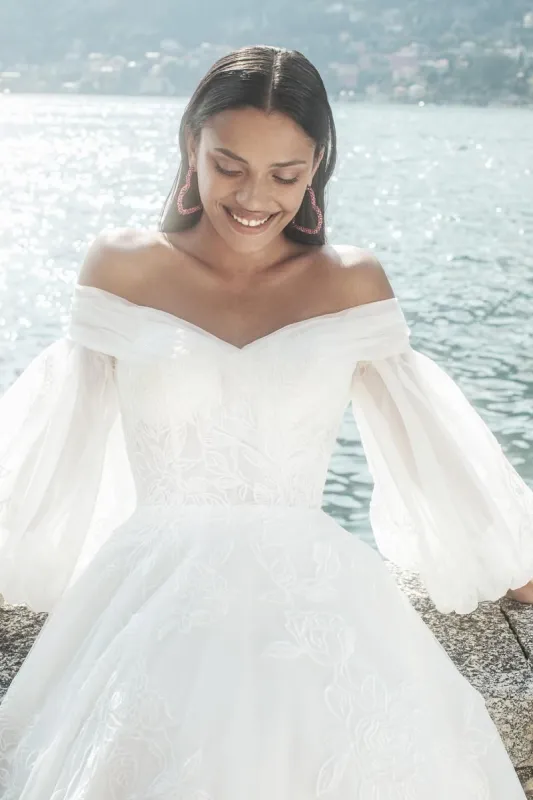 Madison James Bridal  Dress MJ1008SL sold by Terry costa