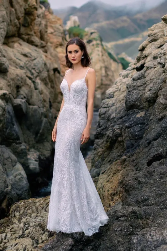 Wilderly Bride by Allure Dress F323L made by Terry costa