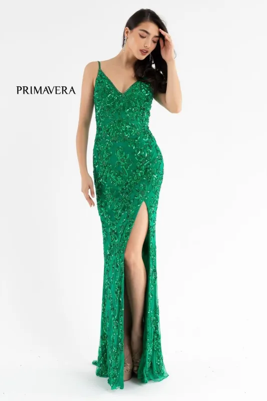 Primavera Couture Long Dress 3754 sold by Terry costa