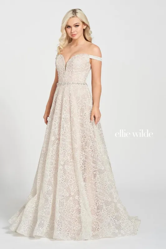 Ellie Wilde by Mon Cheri Dress EW122115 sold by Terry costa