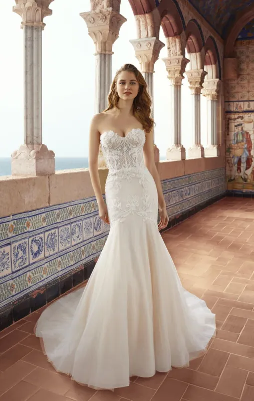 Abella by Allure Dress E103 sold by Terry costa