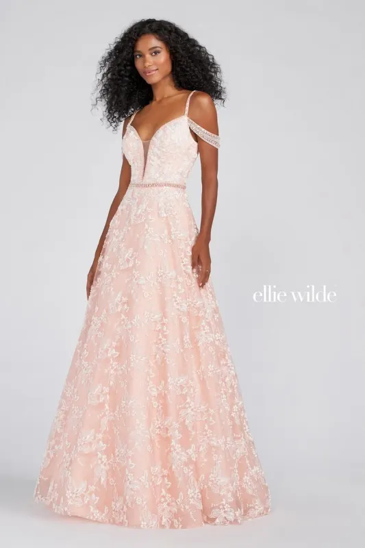 Ellie Wilde by Mon Cheri Dress EW122079 sold by Terry costa