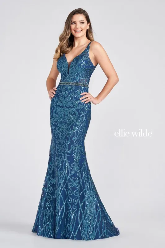 Ellie Wilde by Mon Cheri Dress EW122071 sold by Terry costa