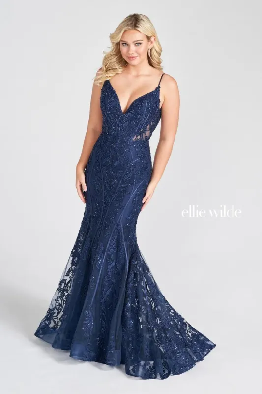 Ellie Wilde by Mon Cheri Dress EW122069 sold by Terry costa