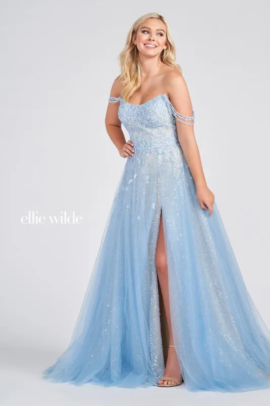 Ellie Wilde by Mon Cheri Dress EW122037 sold by Terry costa