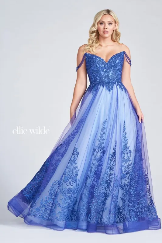 Ellie Wilde by Mon Cheri Dress EW122019 sold by Terry costa