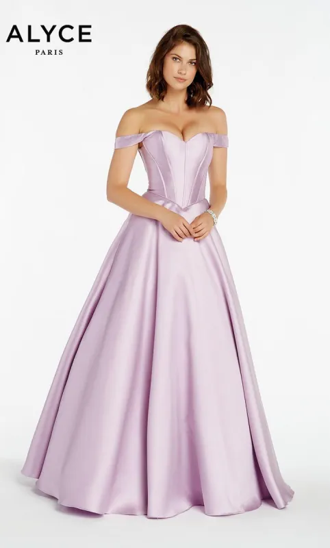 Alyce Prom Dress 1424 made by Terry costa