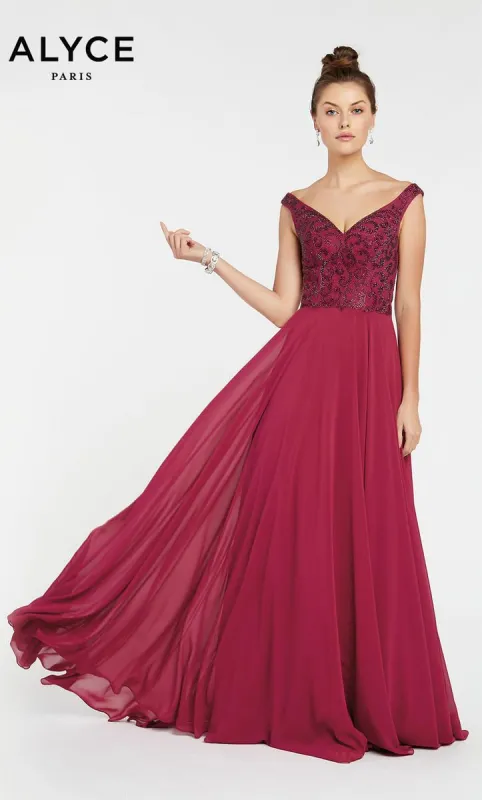 Alyce Prom Dress 1385 sold by Terry costa