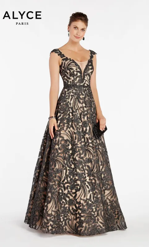 Alyce Black Label Dress 5064 made by Terry costa