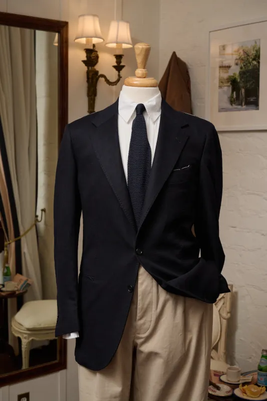 SARTORIA Cashmere "Spalla Milano" Single Breasted Blazer sold by Ghiaia Cashmere