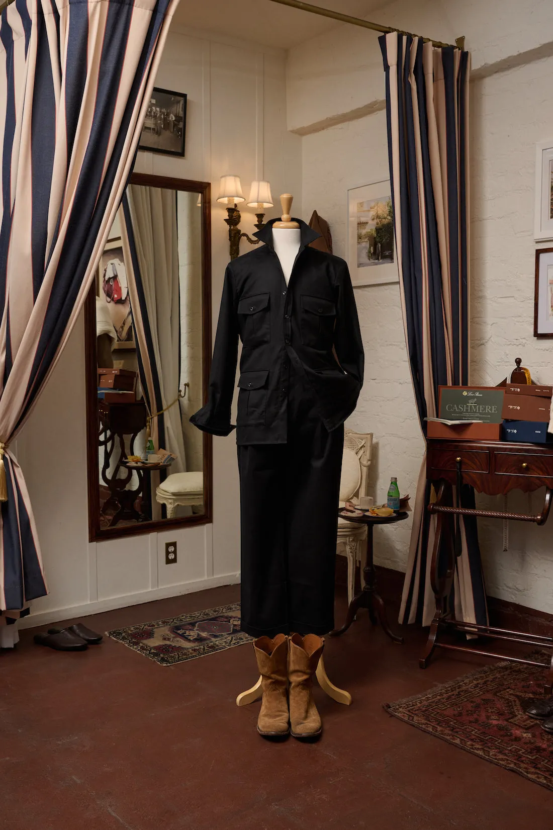 Milano Cashmere/Silk Shirt sold by Ghiaia Cashmere product image thumbnail 2