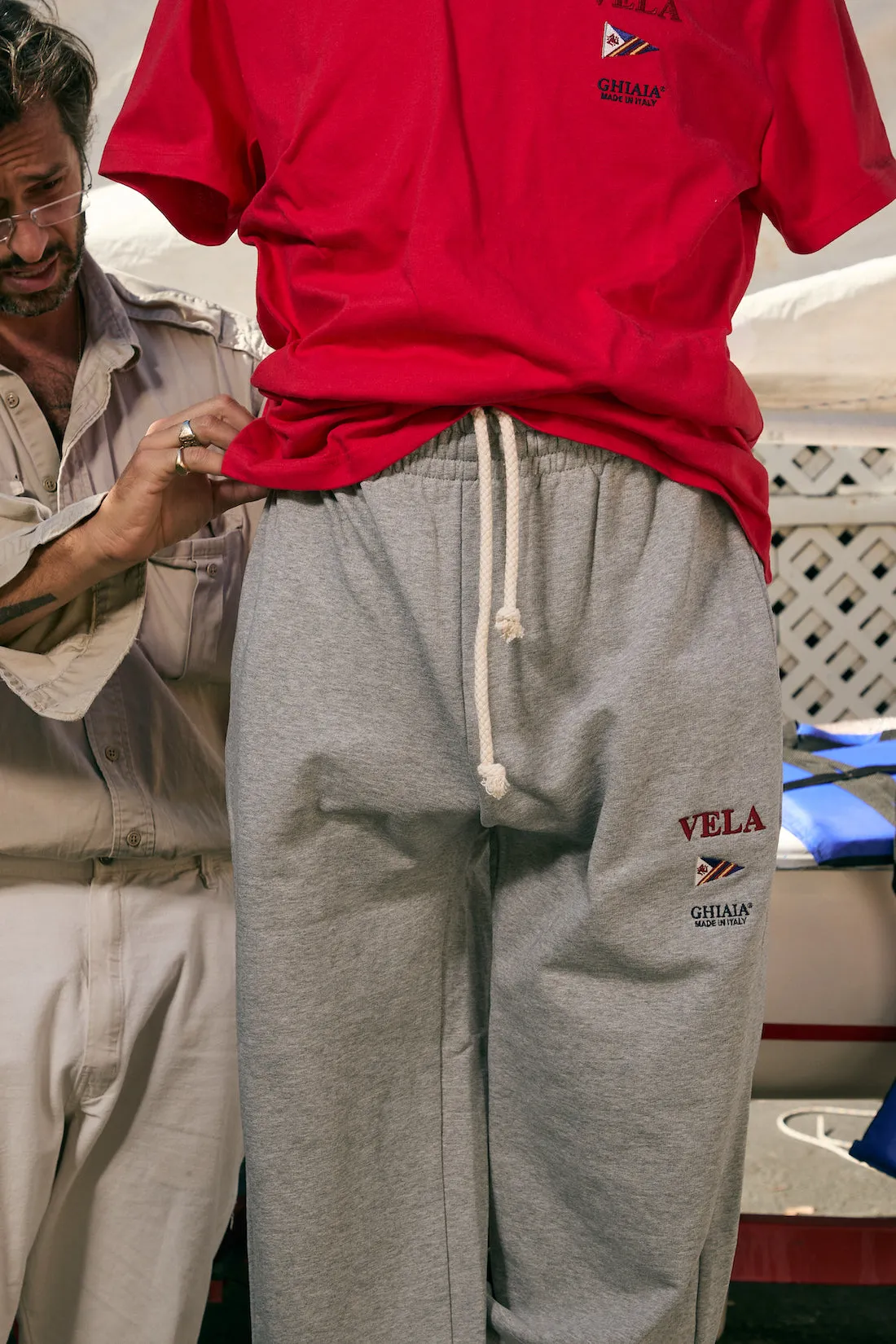 VELA Cotton Sweatpants sold by Ghiaia Cashmere product image thumbnail 3